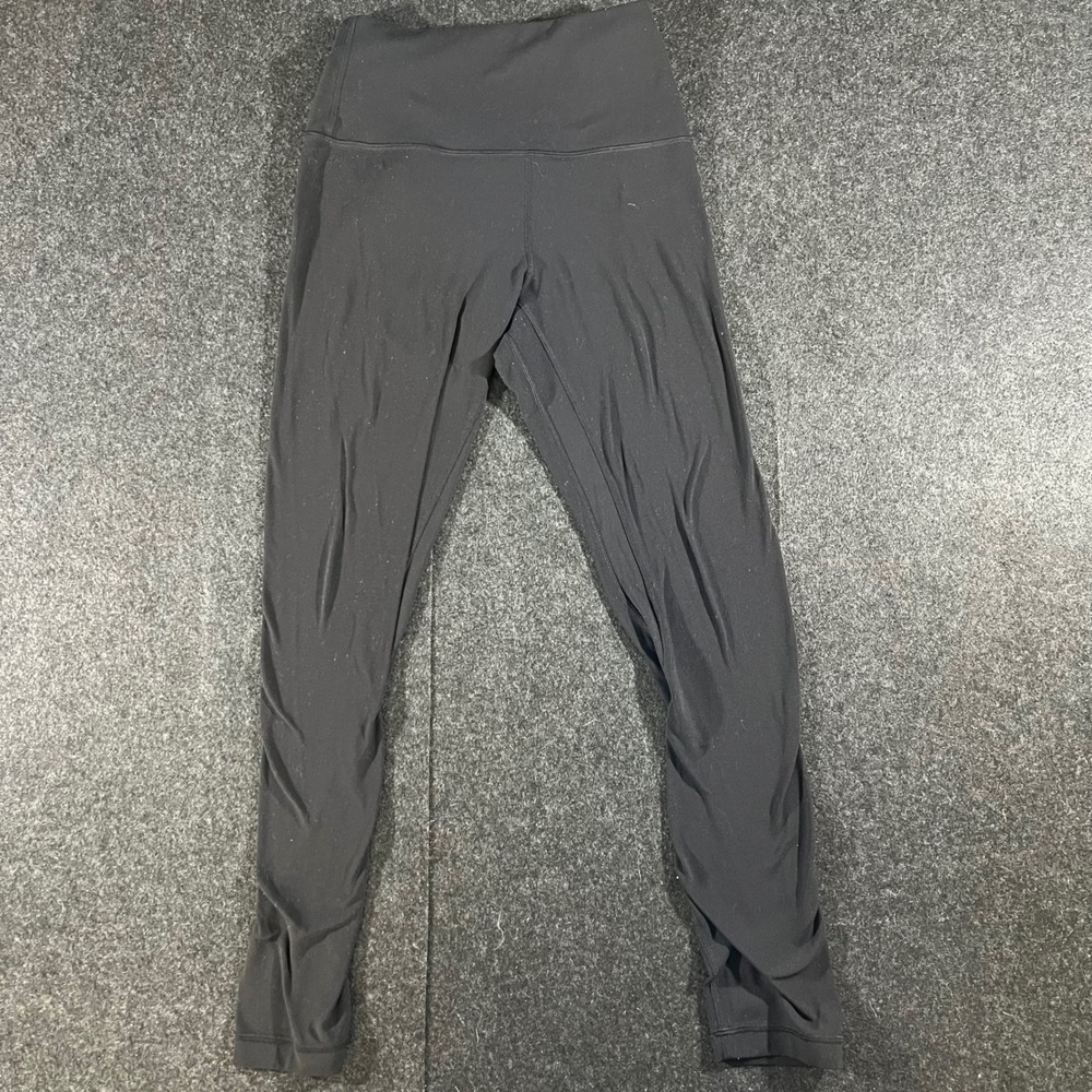 Lululemon Align Capri Leggings Womens 6 Black High Rise 25 Inch Inseam